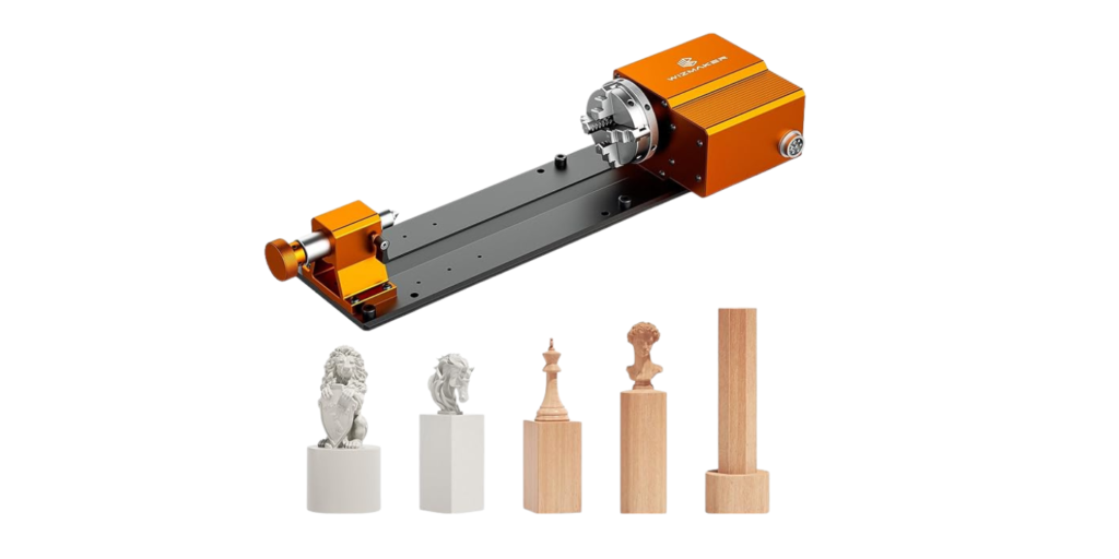 CNC Router Engraving Machine with 4th Axis