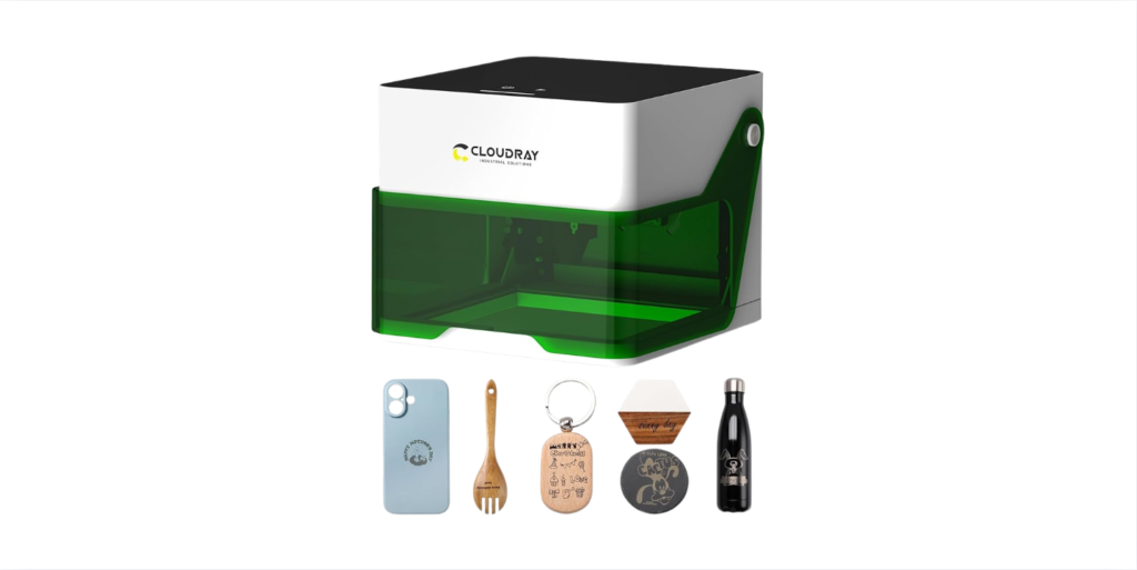 Cloudray 5W Diode, Laser Engraver Machine Mini Laser Etching Cutter for DIY Wood Leather Silicone Paper Glass