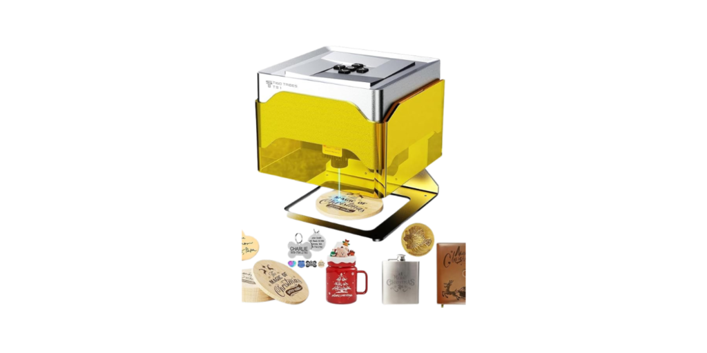 Twotrees TS1 Mini 3000mW Laser Engraver,Portable Laser Engraving Machine