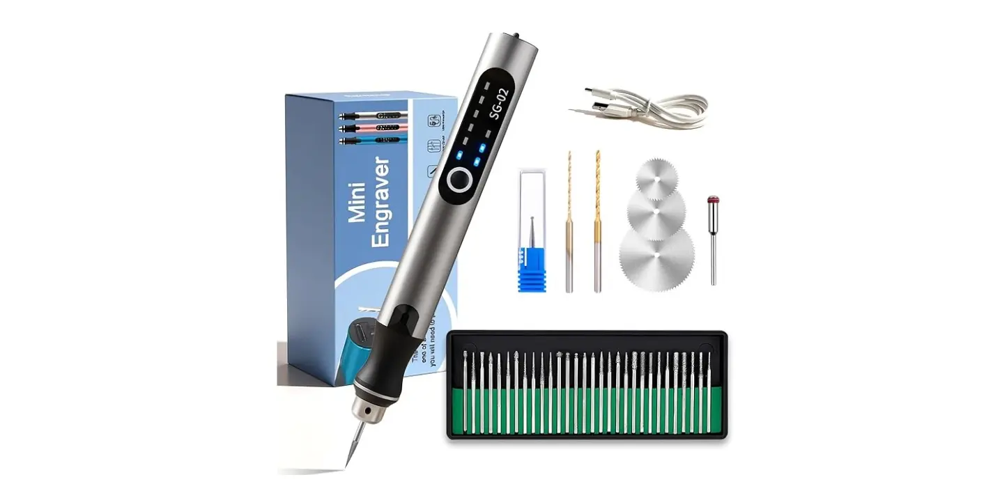 USB Rechargable Engraving Machines Pen with 35bits