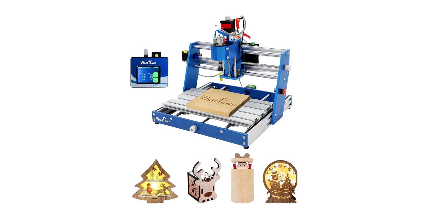 WolfPawn 3018 CNC Machine All-Metal CNC Router Machine
