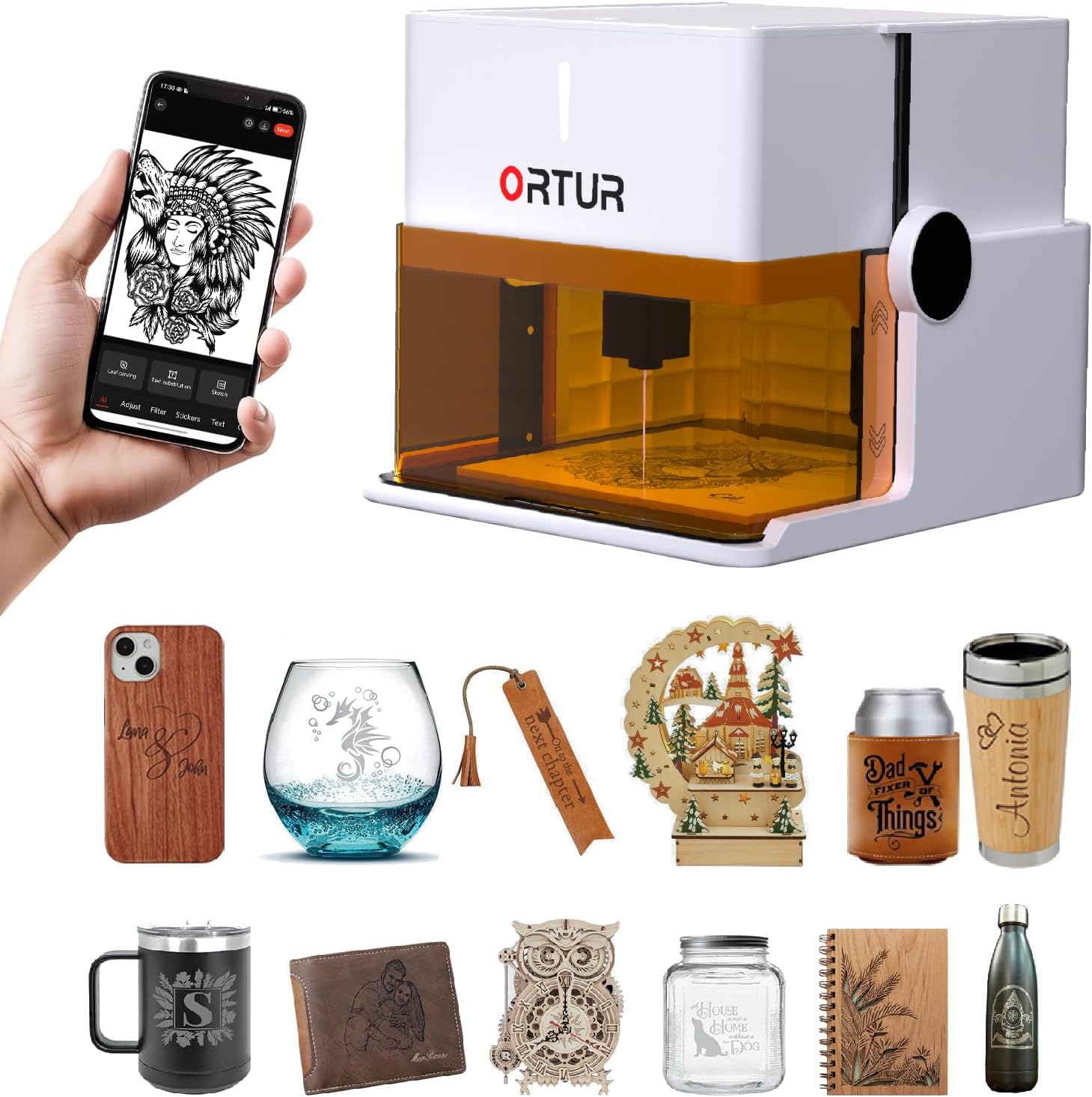 Ortur R1 5000mW Laser Engraver