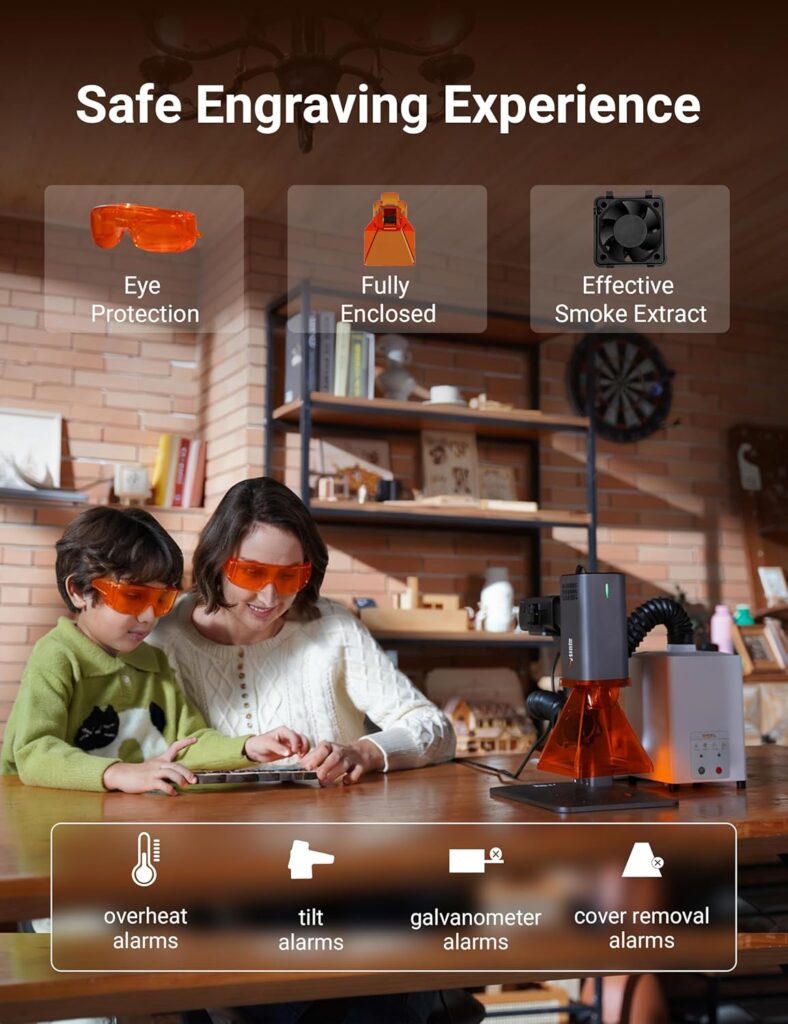 SL2 AI Laser Engraver Machine, Only 1.76 lbs, 4000mm/s Lightning Speed, Ultra HD Handheld Portable Laser Engraving Machine for Wood, Leather, Acrylic, Glass, Coated Metal(with Roller) SL2 AI Laser Engraver Machine, Only 1.76 lbs, 4000mm/s Lightning Speed, Ultra HD Handheld Portable Laser Engraving Machine for Wood, Leather, Acrylic, Glass, Coated Metal(with Roller)