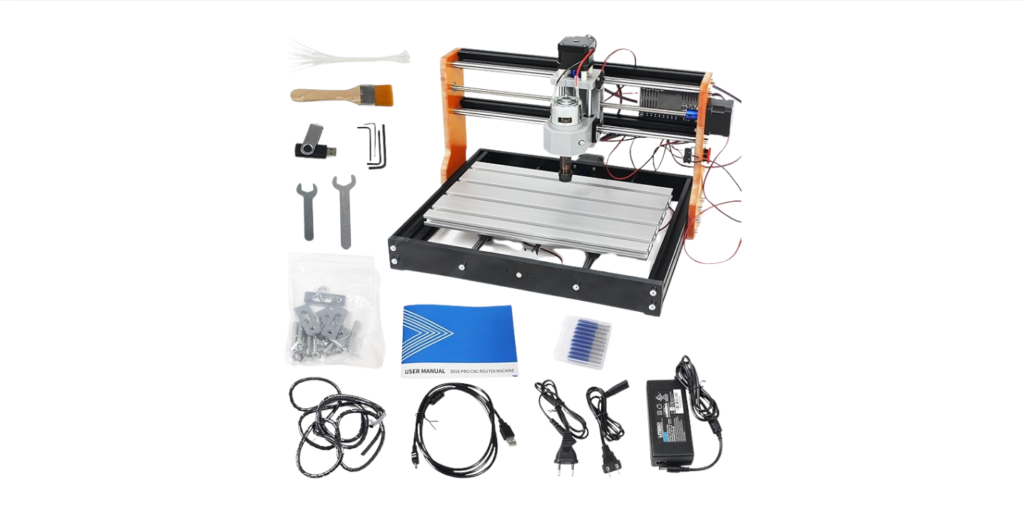 CNCTOPBAOS Upgraded 3018-PRO CNC Router Engraving Machine 300x180x45mm